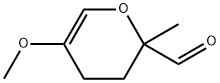 2H-Pyran-2-carboxaldehyde, 3,4-dihydro-5-methoxy-2-methyl- (9CI) 结构式