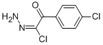 Benzeneethanehydrazonoyl chloride, 4-chloro-alpha-oxo- (9CI) 结构式