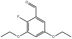Benzaldehyde, 3,5-diethoxy-2-fluoro- (9CI) 结构式