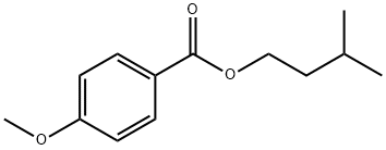 isopentyl p-anisate 结构式