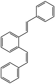 1-[(E)-2-Phenylethenyl]-2-[(Z)-2-phenylethenyl]benzene 结构式