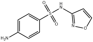 SODIUM 4-AMINO-N-3-ISOXAZOLYL SULPHANILAMIDATE 结构式