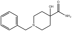 1-苄基-4-羟基哌啶-4-甲酰胺 结构式