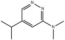 Pyridazine, 3-(dimethylamino)-5-isopropyl- (8CI) 结构式