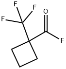 Cyclobutanecarbonyl fluoride, 1-(trifluoromethyl)- (9CI) 结构式