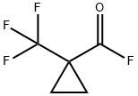 Cyclopropanecarbonyl fluoride, 1-(trifluoromethyl)- (9CI) 结构式