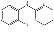 (5,6-DIHYDRO-4H-[1,3]THIAZIN-2-YL)-(2-METHOXY-PHENYL)-AMINE 结构式