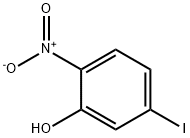 5-碘-2-硝基本酚 结构式