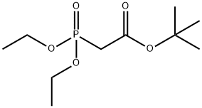 二乙基膦酰基乙酸叔丁酯 结构式