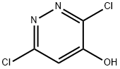 3,6-二氯哒嗪-4-醇 结构式