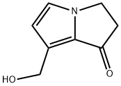2,3-Dihydro-7-(hydroxymethyl)-1H-pyrrolizin-1-one 结构式