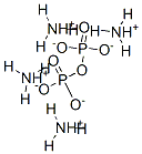 Diphosphoric acid trihydrogen ammonium salt 结构式