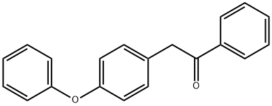 2-(4-PHENOXYPHENYL)-1-PHENYL-1-ETHANONE 结构式