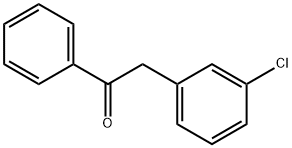 2-(3-氯苯基)苯乙酮 结构式