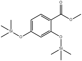 2,4-Bis[(trimethylsilyl)oxy]benzoic acid methyl ester 结构式