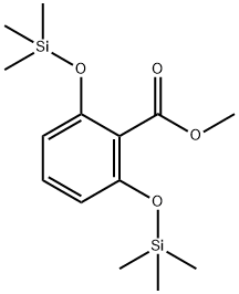 2,6-Bis[(trimethylsilyl)oxy]benzoic acid methyl ester 结构式