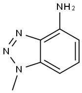 4-Amino-1-methyl-1H-benzotriazole 结构式