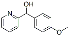 (4-甲氧基苯基)(吡啶-2-基)甲醇 结构式