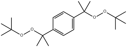 过氧化[(1,4-亚苯基双(1-甲基亚乙基)]双(1,1-二甲基乙基) 结构式