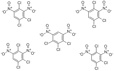 Trichlorodinitrobenzene 结构式