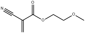 2-氰基丙烯酸乙二醇单甲醚酯 结构式