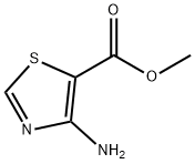 4-氨基-5-噻唑甲酸甲酯 结构式