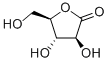 D-阿拉伯糖酸 GAMMA-内酯 结构式