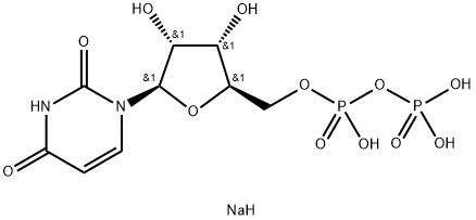 尿苷-5'-二磷酸二钠盐 结构式