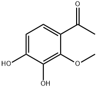 3',4'-DIHYDROXY-2'-METHOXYACETOPHENONE 结构式