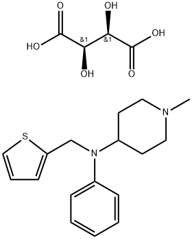 thenalidine tartrate 结构式