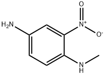 4-Amino-1-methylamino-2-nitrobenzene 结构式