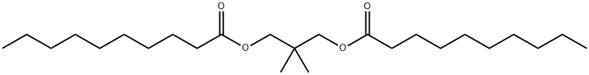新戊二醇二癸酸酯 结构式
