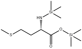 N-(Trimethylsilyl)-L-methionine trimethylsilyl ester 结构式