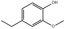 4-乙基-2-甲氧基苯酚 结构式