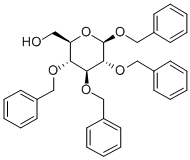 苄基 2,3,4-三-O-苄基-BETA-D-葡萄糖苷 结构式