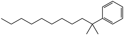 (1,1-Dimethyldecyl)benzene 结构式