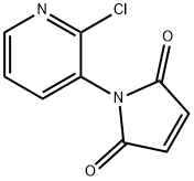 N-(2-氯吡啶-3-基)马来酰胺 结构式