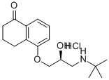 ent-Levobunolol, Hydrochloride 结构式