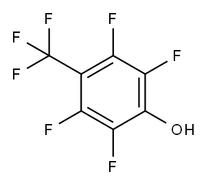2,3,5,6-四氟-4-三氟甲基苯酚 结构式
