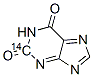 XANTHINE-2-14C 结构式