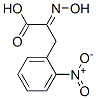 2-(hydroxyimino)-3-(o-nitrophenyl)propionic acid 结构式