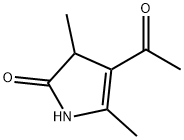2H-Pyrrol-2-one, 4-acetyl-1,3-dihydro-3,5-dimethyl- (9CI) 结构式