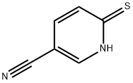 6-硫代-1,6-二氢-3-吡啶甲腈 结构式