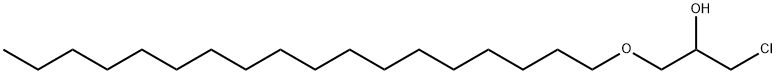 1-chloro-3-(octadecyloxy)propan-2-ol 结构式