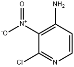 4-氨基-2-氯-3-硝基吡啶 结构式