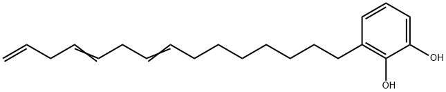 3-n-pentadeca-8,11,14-trienylcatechol 结构式