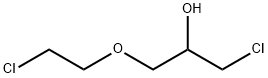 3-(2-Chloroethoxy)-1-chloropropane-2-ol 结构式