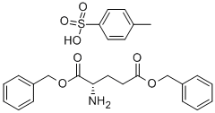 L-谷氨酸双苄酯对甲苯磺酸盐 结构式