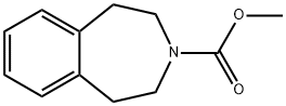 1,2,4,5-TETRAHYDRO-BENZO[D]AZEPINE-3-CARBOXYLIC ACID METHYL ESTER 结构式