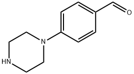 4-PIPERAZIN-1-YL-BENZALDEHYDE 结构式